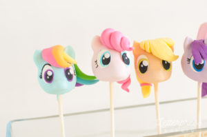 My little pony cake pops