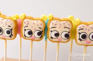 Fairy Bread Shopkins Cake Pop character